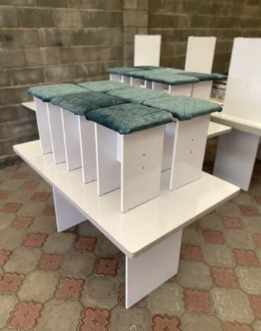 дом мебели столы кухонные: Кухонный стол и стул, Новый, Бесплатная доставка, цвет - Белый