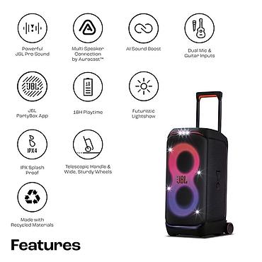 портативные колонки docooler: Аренда, прокат. Портативная акустическая колонка JBL PartyBox Encore — 10