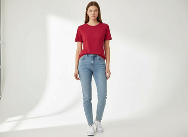 t shirty blood: Basic, Women`s T-shirt, size L