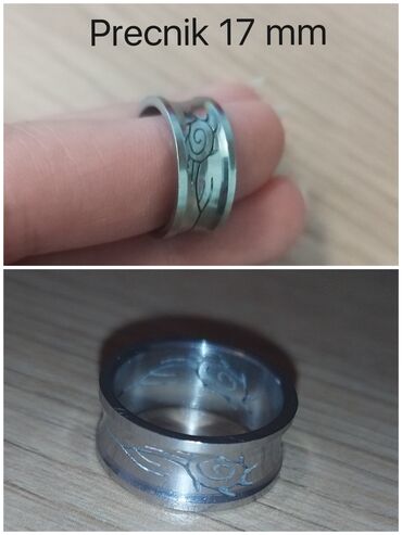 musko prstenje beograd: Unisex ring, Material: Stainless steel