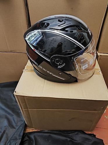 Шлемы: Мотошлем кроссовый (интеграл с визором-пиком) - Тип: полноразмерный — 22