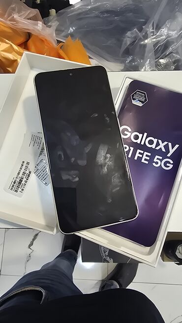 usb type c: Samsung Galaxy S21 FE, 64 ГБ, цвет - Зеленый, Отпечаток пальца