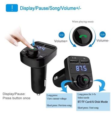sensir telefon: FM Modulyator X8