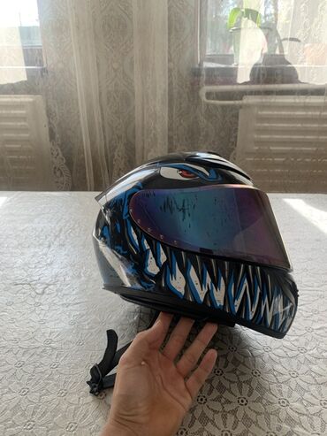 зимняя маска: Шлем GIKE с принтом веном Особенности: - Тип: full-face (интеграл) для