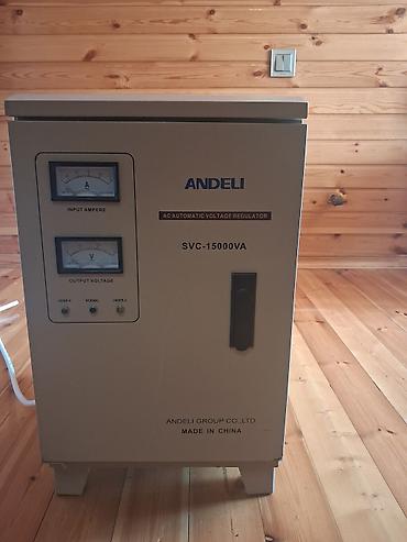 evdə ilbiz: ANDDELI SVC-15000VA – AC Avtomatik Gərginlik Tənzimləyicisi - Model — 1