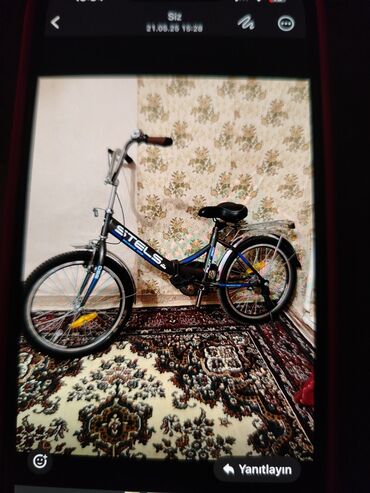 3 təkərli velosipet: Yeni İki təkərli Uşaq velosipedi Stels, 26"