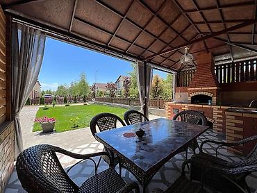 Иссык-Куль 2026: Коттедж, Коттедж сруб ЦО Лазурный берег, Чок-Тал, Парковка, стоянка, Охраняемая территория, Барбекю — 4