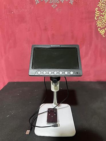 elektron mikroskop: Böyük elektron mikroskop satılır,az istifadə olunub İdeal — 1