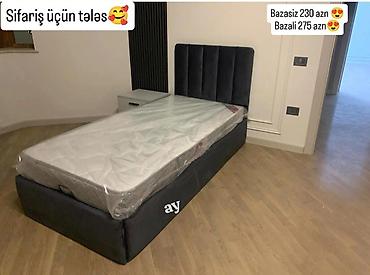 kontakt home tek yataq: Yeni, Təknəfərlik çarpayı — 1