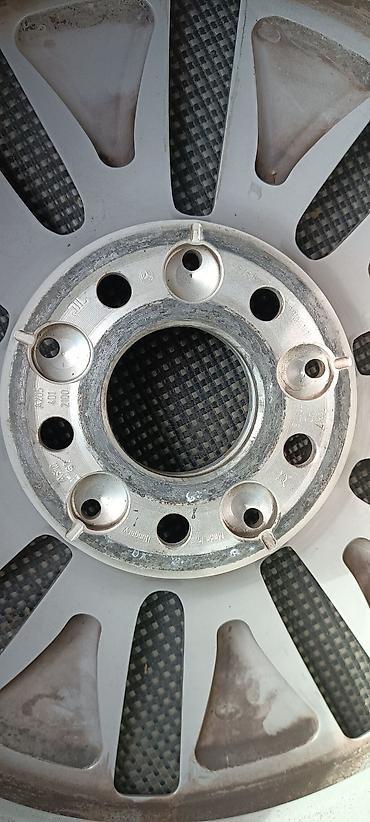 crvene: Originalne aluminijumske felne – Mercedes-Benz - Dimenzija: 17 inča — 3