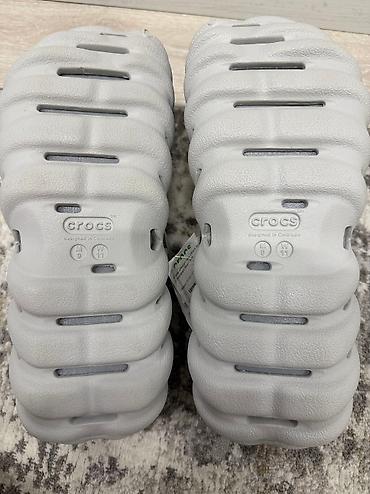 обувь nike: Мужские сандалии, 42, Crocs, Новый, цвет - Серый, Самовывоз — 4