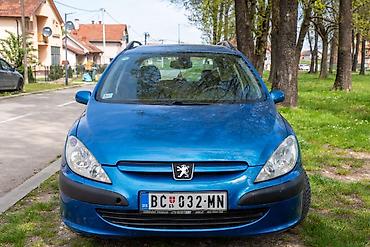 Peugeot: Peugeot 307 SW – karavan, plava boja - Karoserija: karavan (SW), 5 — 2