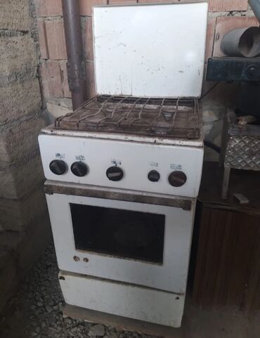 qaz sobalar: Plitə Adler, Qazlı, Ayrıca dayanan, 4 gözlü, İşlənmiş