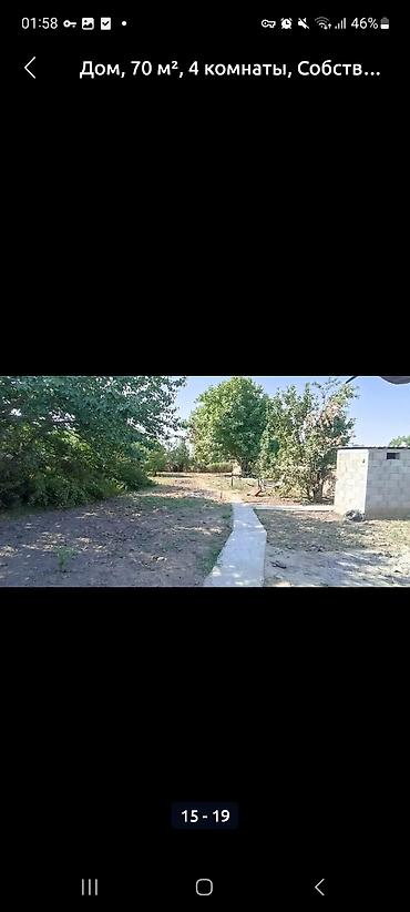 домик на дачу: Дом, 70 м², 4 комнаты. Одноэтажный кирпичный дом с узором «шахматка» — 4
