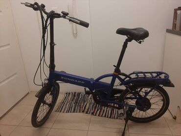 deciji bicikl sa pomocnim tockovima: Prodajem električni RASKLOPIVI bicikl ZUNDAP Z101, malo koriscen