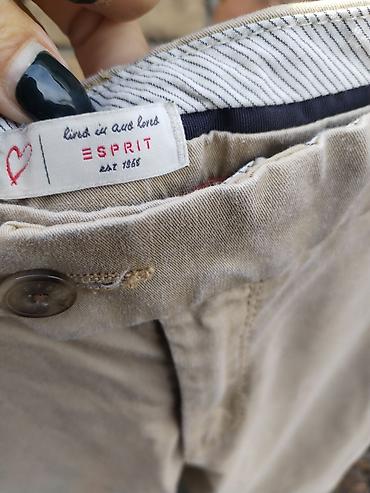 catwalk marka: Esprit pantalone – veličina L - Model: chino - Boja: bež/peščana - — 5