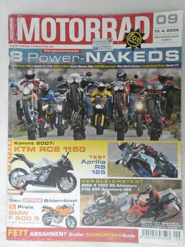 Ostalo: Casopisi motorrad o motorima 10 kom, brojevi: 14/1981,18/83 — 7
