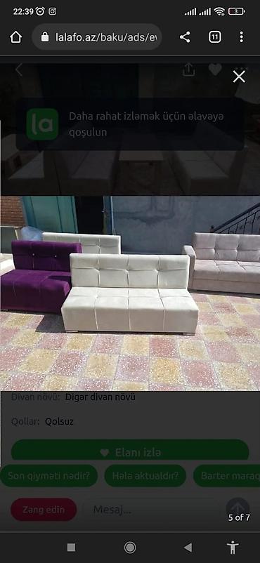 Divan və kreslo dəstləri: Divan — 23