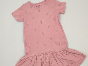 biala azurowa sukienka: Dress, Carry, 7 years, 116-122 cm, condition - Good