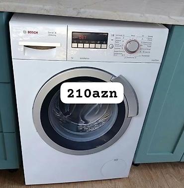 Bosch Serie 6 Washing Machine – 7 kq, VarioPerfect - Ön yükləməli, 7 lalafo.az -da Bosch Serie 6 Washing Machine – 7 kq, VarioPerfect - Ön yükləməli, 7