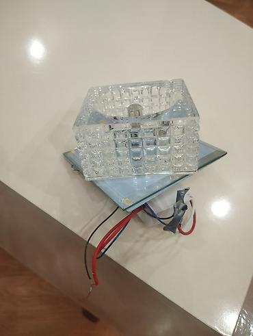 lampa satisi: Led spot işıqlar satılır, işlənmişdir, 4 ədəddir. Çox yaxşı işıq verir — 3