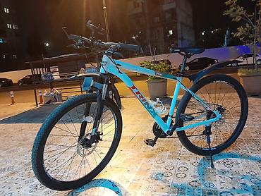 trinx m116: TRINX M116 dağ velosipedi - Çərçivə: Alüminium, XC geometriyası, mavi — 2
