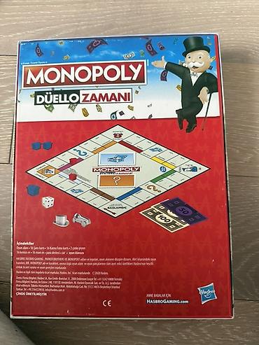 oyun alanı: Monopoly: Düello Zamanı – 2 nəfərlik masa oyunu Hasbro Gaming-in — 2