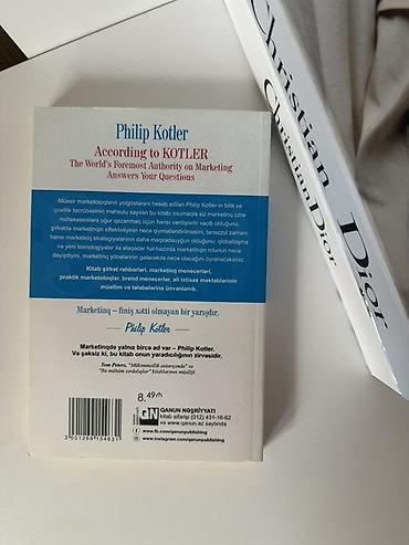 statuya: Məhsul: Kitab – “Marketinqə dair 300 başlıca sual: Philip Kotler cavab — 2