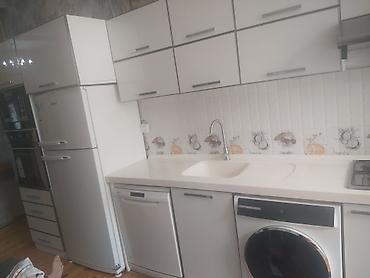 metbext mebel: Mətbəx mebeli satılır üstü tökmə mərmər mayka ilə birlikdə yeni — 4