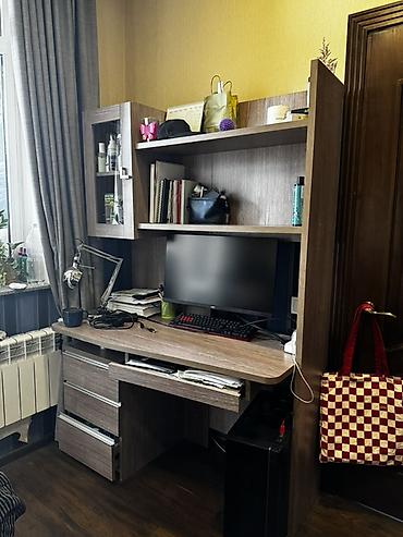 study table: Стол 140 длина, 65 ширина - Материал: ЛДСП под дерево в тёплом — 3