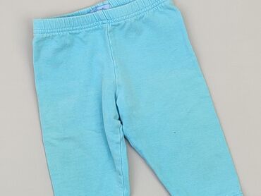 legginsy spodnie z wysokim stanem: Niemowlęce spodnie materiałowe, 0-3 m, 56-62 cm, stan - Dobry