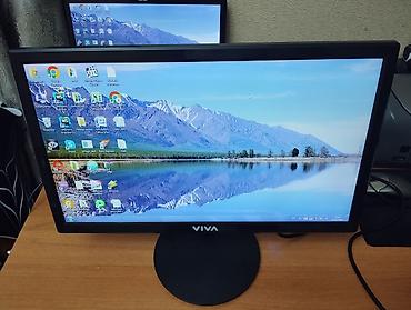Monitorlar: Led Monitor VİVA Model: UA22HD 22-düym ekrandır. Əla işləyir, heç bir — 4
