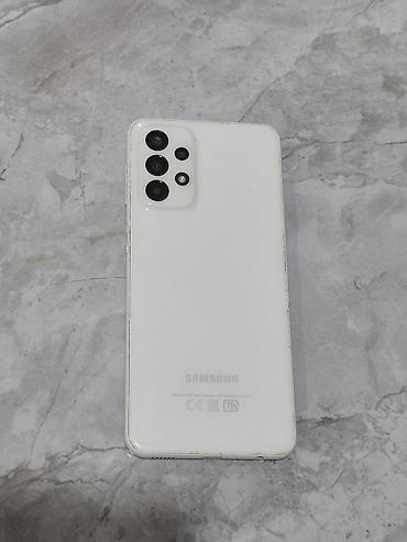 samsung duos mini: Samsung Galaxy A32, 128 GB, rəng - Ağ, Barmaq izi — 1