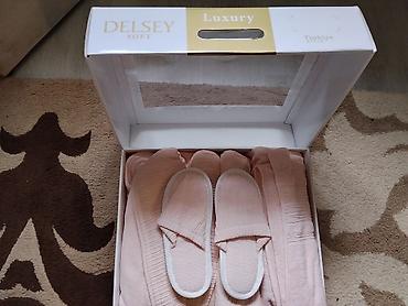 xalat: Delsey Soft “Luxury” dəst – ev komfortu üçün zərif seçim. Məhsulun — 2