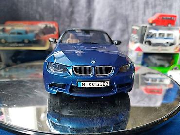Avtomobil modelləri: Коллекционная модель BMW M3 E92 Coupe blue metallic 2007 MotorMax — 10