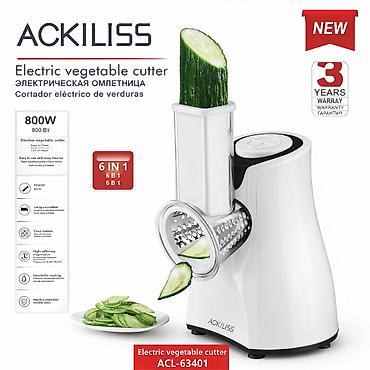 surtgəc: Məhsul №9421 Məhsulun adı: Doğrayıcı ACKILISS ACL-63401 800W 6‑in‑1 — 1