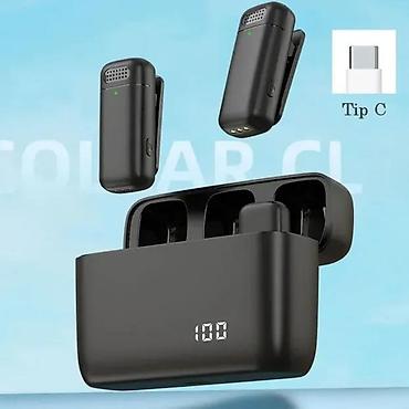 Mikrofoni: Set od dva bežična mikrofona tip C sa kutijom i prijemnikomT. Opis — 3