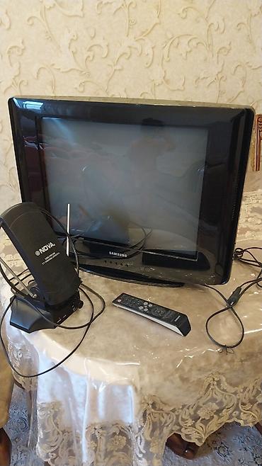 televizorlar gence: Samsung CRT televizor + NOVA otaq antenası dəsti - Brend/model — 4