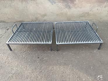 Sve za roštilj: Roštilj na ćumur sa rešetkom od čeličnih cevi - Konstrukcija: metalno — 5