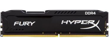 оперативная память ddr 4: Оперативдик эс-тутум, Колдонулган, Kingston Fury, 64 ГБ, DDR4, 2666 МГц, ПК үчүн