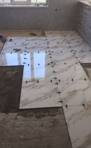 Döşəmə işləri: Malyar, aboy, emulsiya, alçıpan, kafel, metlax, laminat və digər ev — 17