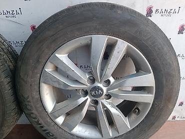 hankook: Колеса в сборе 235 / 60 / R 18, Лето, Б/у, Комплект, Легковые, Литые, отверстий - 5 — 5