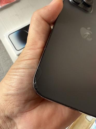 iphone max: IPhone 14 Pro Max, Б/у, 128 ГБ, Black Titanium, Защитное стекло, Чехол, Коробка, 78 % — 4