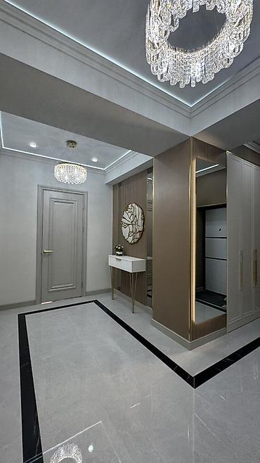 3 3: 3 комнаты, 80 м², Асанбай мкр Элитка, 10 этаж, Дизайнерский ремонт — 6