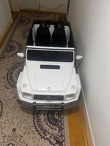 uşag maşını: Uşaq üçün elektrikli minik maşını – Mercedes-Benz G-Class AMG stili - — 3