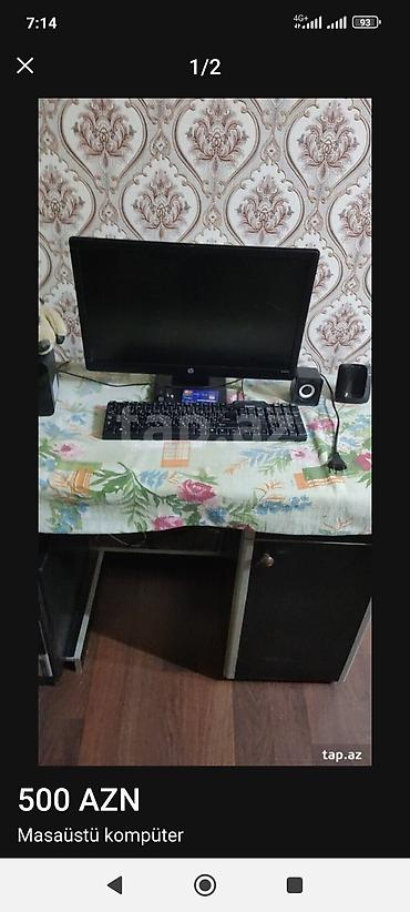 Salam kompyuter satilir yaxsi veziyettedi prosessor intel core 7 3
