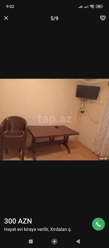 Uzunmüddətli kirayə evlər: 30 kv. m, 2 otaqlı, İnternet -da lalafo.az — 3 Uzunmüddətli kirayə evlər: 30 kv. m, 2 otaqlı, İnternet — 3