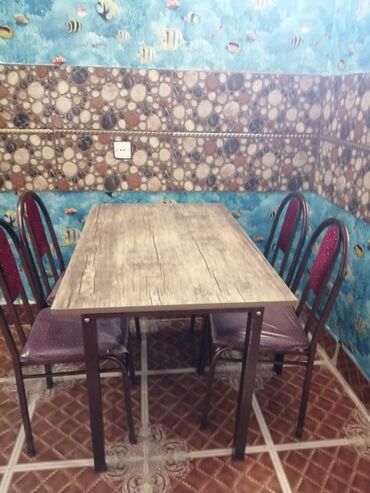 Masa və oturacaq dəstləri: Stol stul desti anbardan satiş var Modellər coxdur Rəng secimi etmək — 18