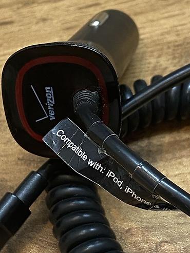 iphone 6 kabrolari: Verizon markalı avtomobil şarj cihazı Teze kimidi.Orginaldı.Zaryatka — 2