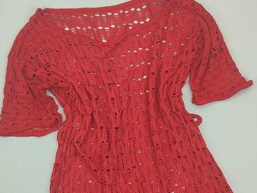 czerwona bluzki z falbankami: Blouse, S (EU 36), condition - Very good